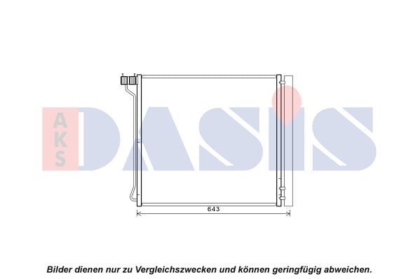 AKS DASIS Kondensaator,kliimaseade 052028N